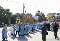 Более пяти тысяч паломников прибыли на праздник Пюхтицкой обители